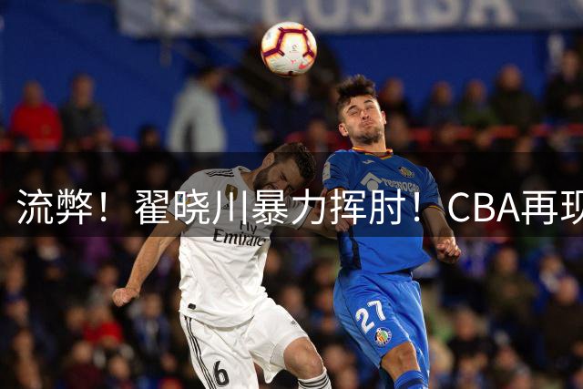 流弊！翟晓川暴力挥肘！CBA再现丑陋一幕...